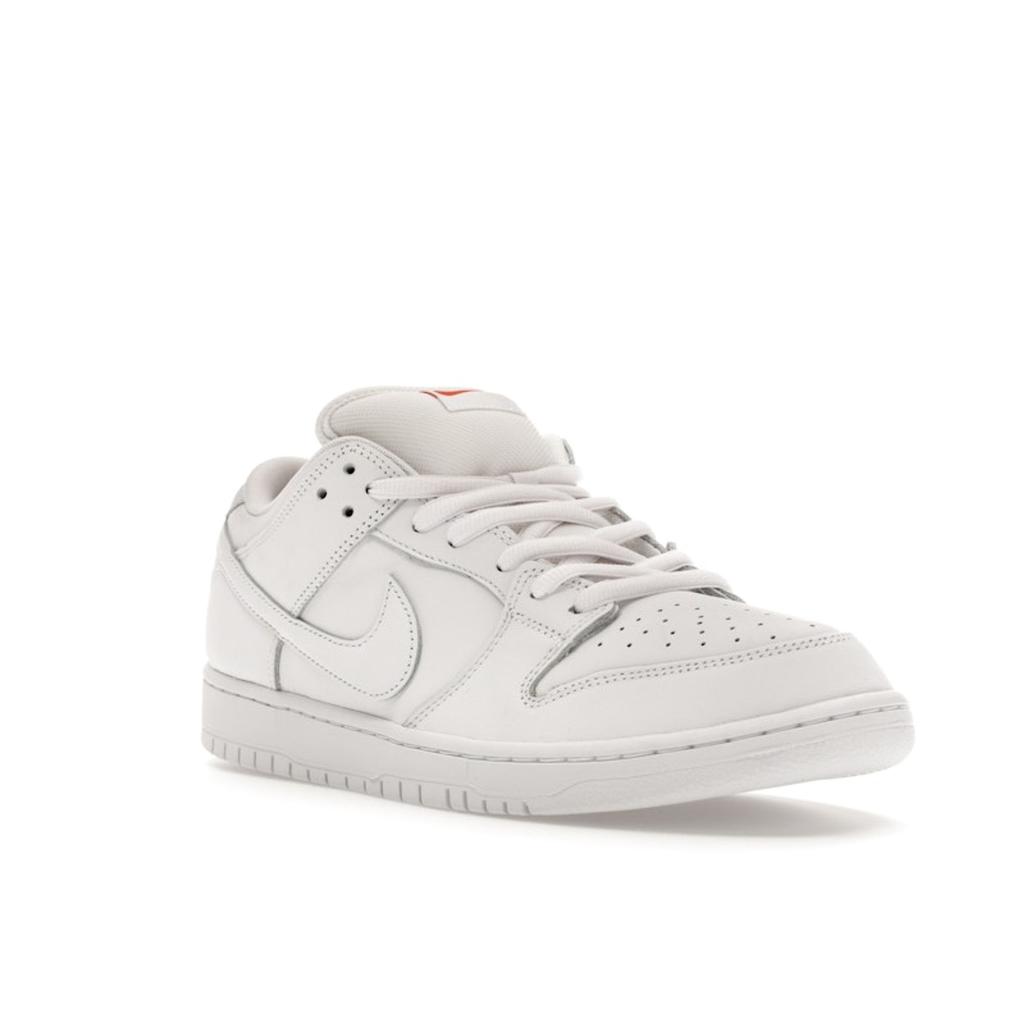 Nike Dunk Low Pro SB Triple White Unisex Sneakers FJ1674-100