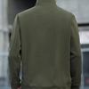 JEEP SPIRIT Men's Stand Collar Pullover Sweatshirt