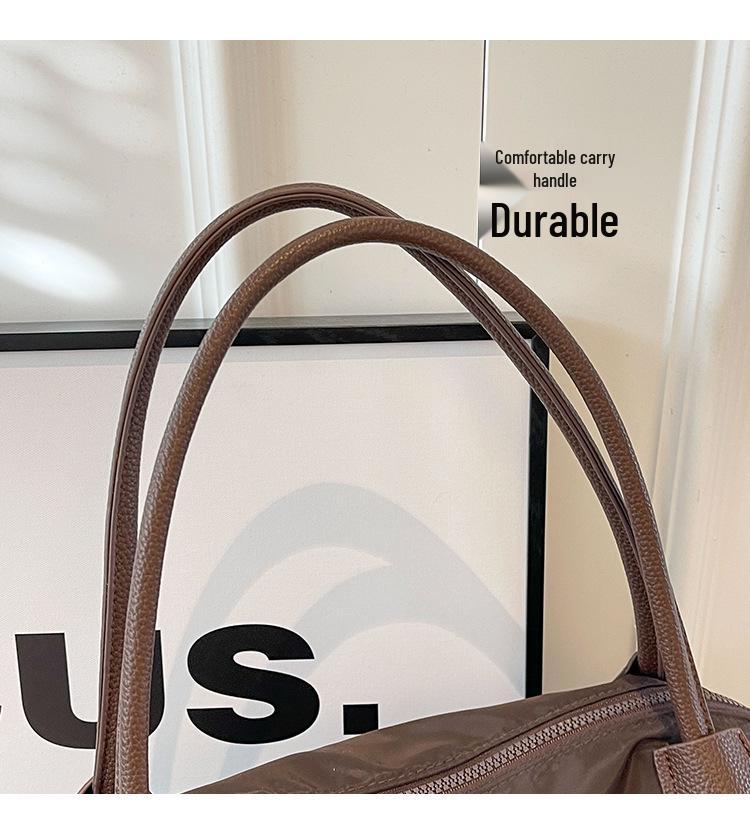 Damen Große Tragetasche aus Oxford-Gewebe - Vielseitige Umhängetasche für Herbst-/Winterreisen 2025