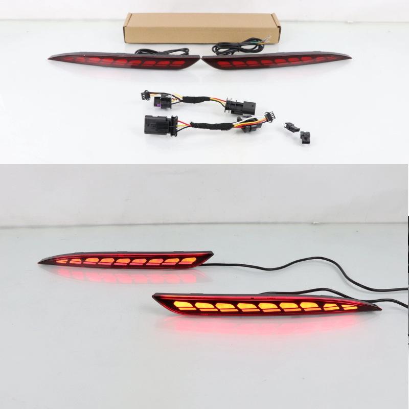 LED Flowing Water Rear Fog Light for 2019-2023 Tesla Model Y