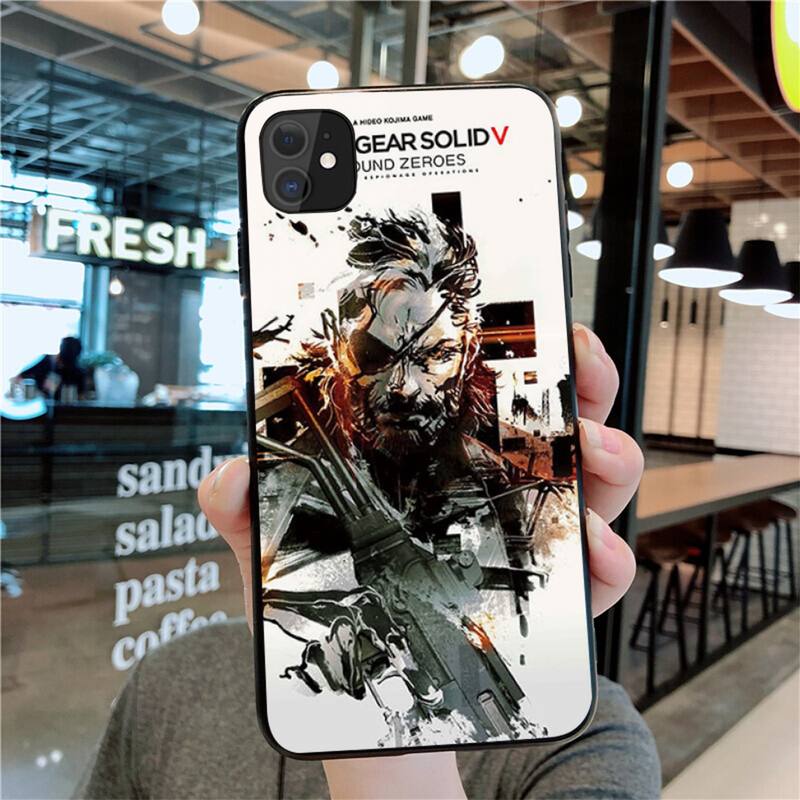 Game Metal Gear Phone Case for Iphone 12 Pro Max Mini 11 Pro XS MAX 8 7 6 6S Plus X 5S SE 2020 XR Case