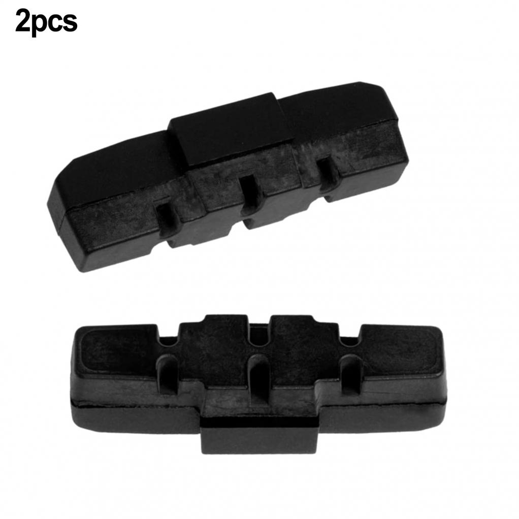 2 Pieces Brake Shoes for Magura HS11/ HS22/ HS33 50 Mm Black | for MAGURA