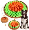 2025 New Model Avocado Dog IQ Puzzle Eco-Friendly Felt Solid Slow Eating Training Bowl Pad