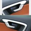 2Pcs Aluminum Car Central Control Emblem, Car Door Inner Wrist Sticker, Car Door Window Badge for XC90 XC70 XC60 XC40 V90 V60 V50 V40 S60 S90 S80 C30