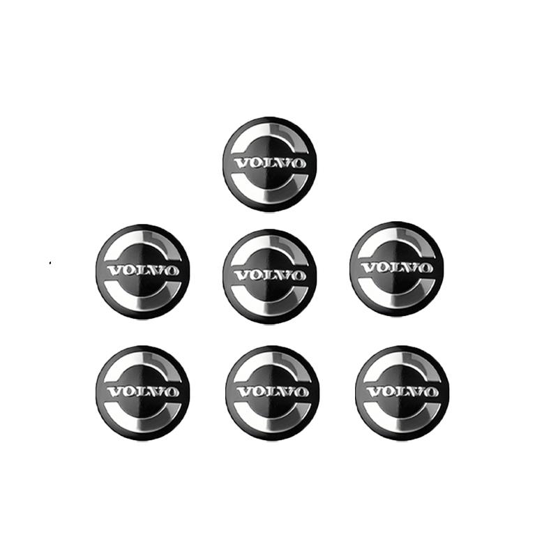 14mm Car Key Badge Emblem Replacement Car Key Sticker For Volvo Rdesign AWD XC60 XC90 V60 S60 V50 V40 XC40 XC90 Auto Accessories