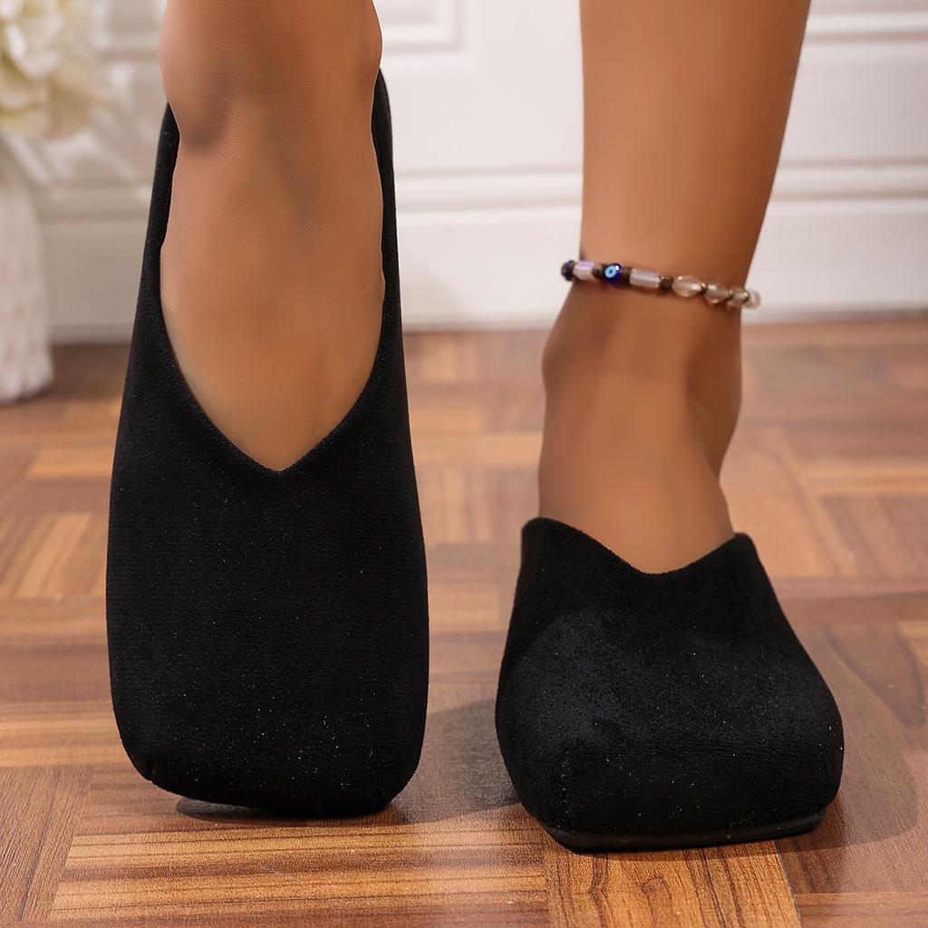 Women Slippers Retro Solid Color Flat Women Shoes Autumn 2025 New Slippers Closed Toe Round Toe Sandals Lightweight Slides Women