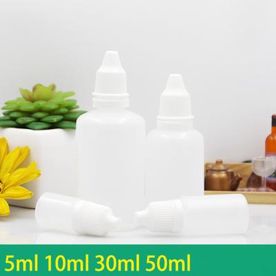 5ml/10ml/30ml/50ml Leere Kunststoff Squeezable Tropf Flaschen Auge Flüssigkeit Dropper Augen Tropfen Nachfüllbar