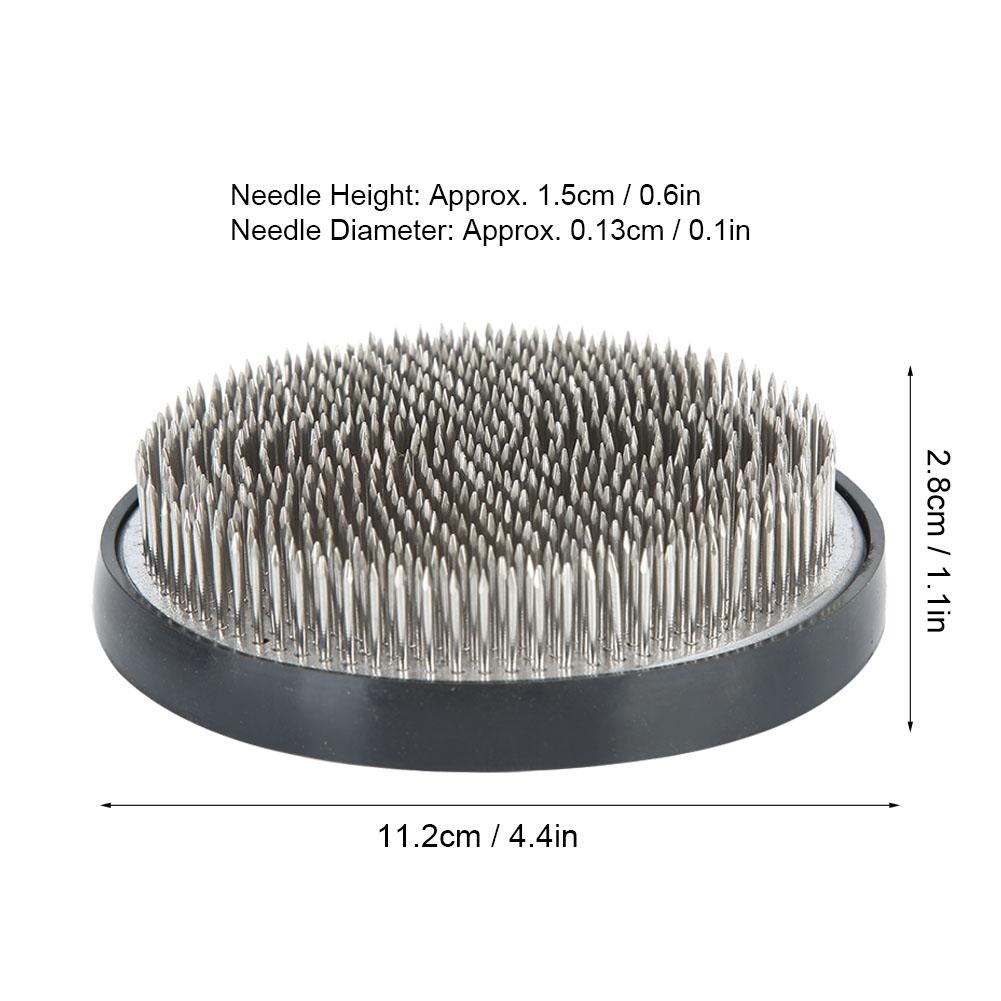 Round Shape Flower Kenzan Holder Japanese Flower Arrangement Needle Pin Arranging Accessories