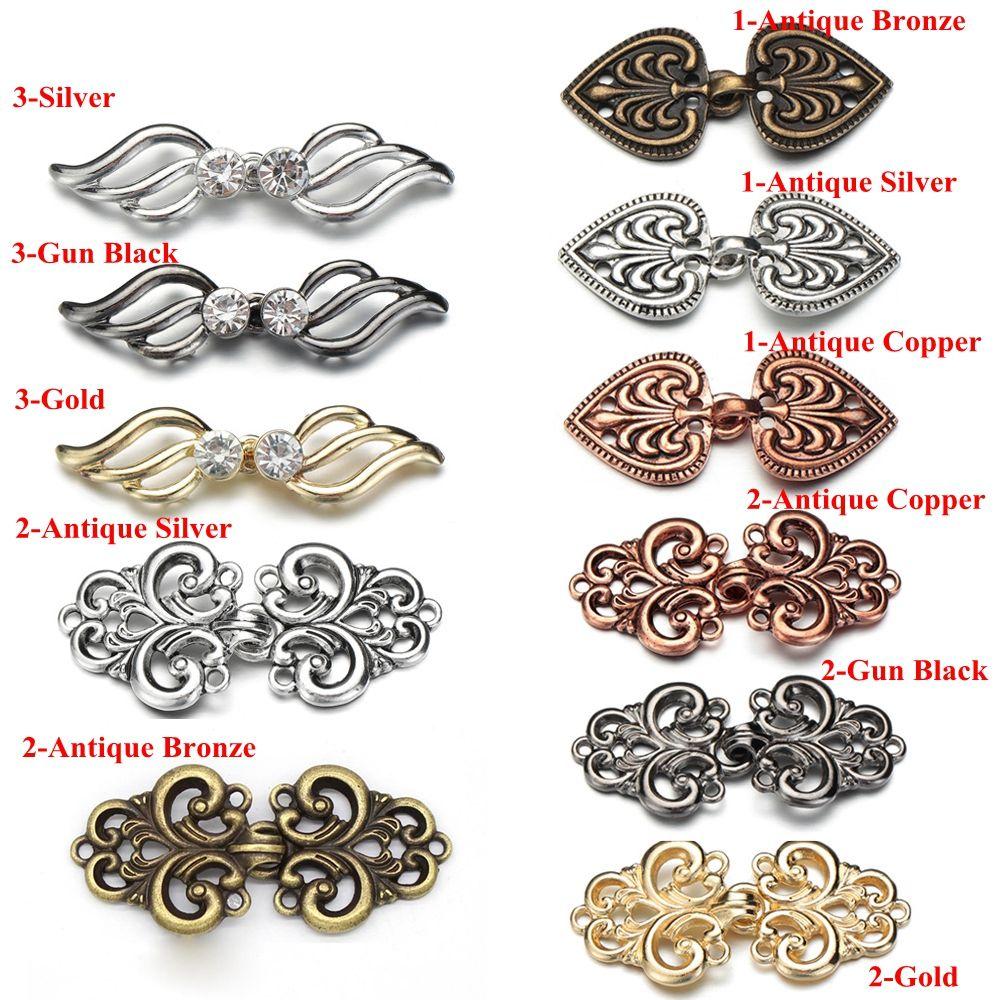 Charm Gift Retro Sewing Winter Sweater Blouse Pin Clip Clasps Cardigan Clip Shawl Brooch