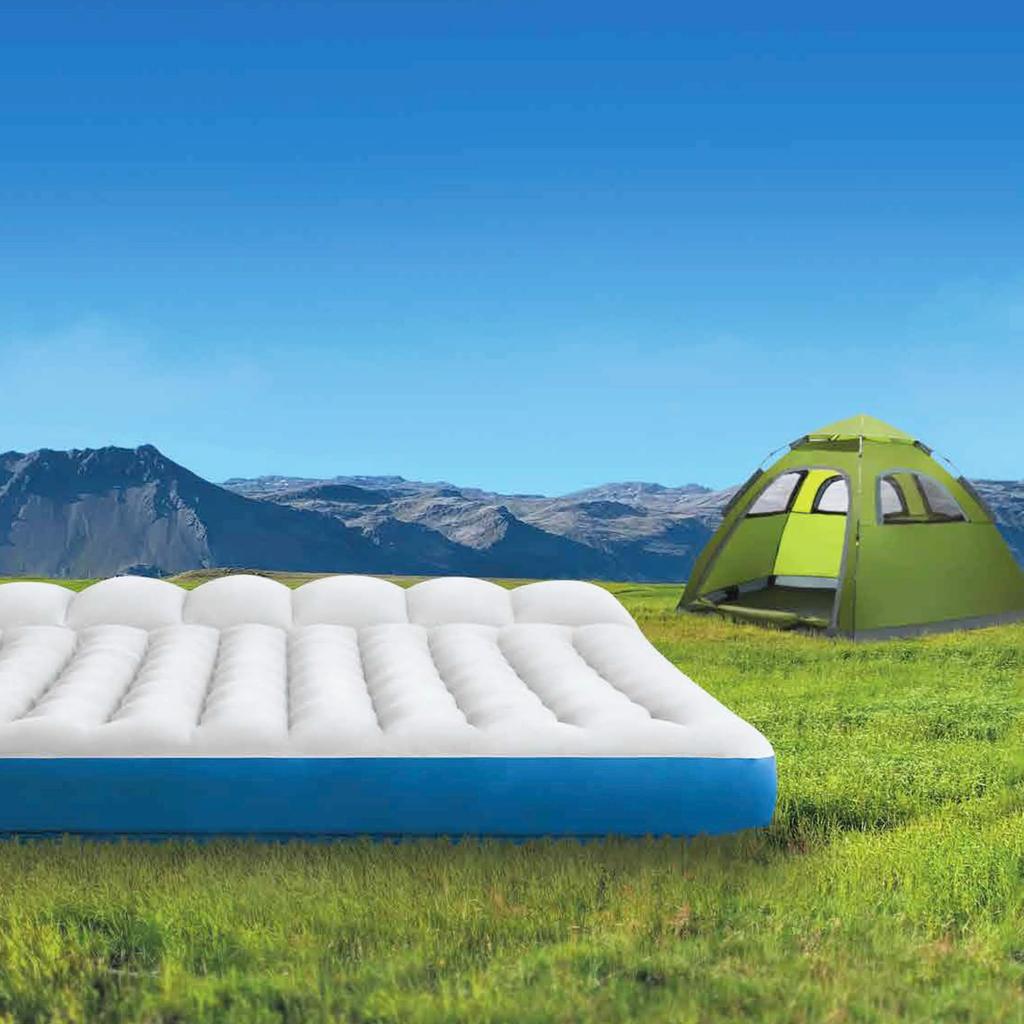 INTEX Luftbettmatte für 127 x 193 x 24 67999 Japanisches Camping, cm, [Offizielles Produkt]