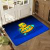Game Geometry Dash Floor Mat Soft Thickened Absorbent Non-Slip Bedroom Living Room Door Mat Home Decor Flannel Rugs