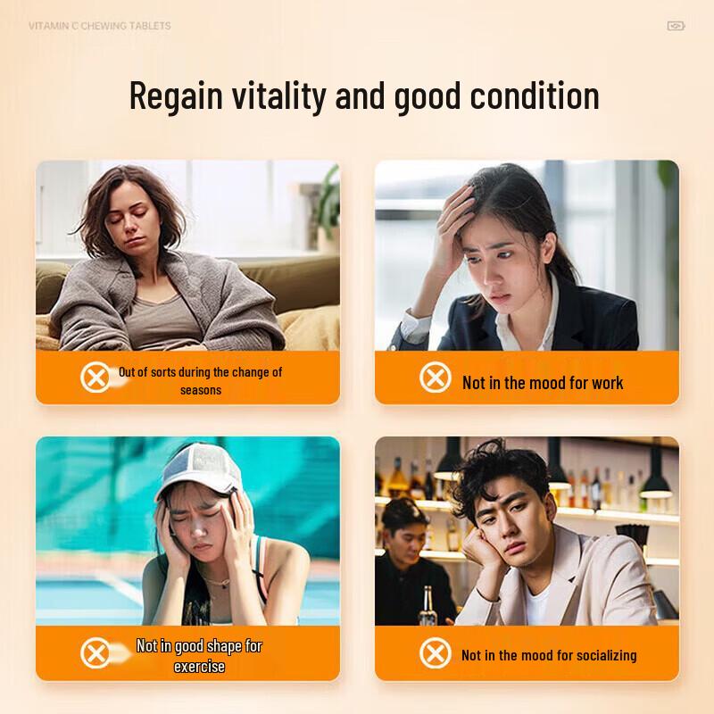By-Health Vitamin C Orange Chewable Tablets