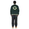 Mahagrid Throw Up Varsity Jacket Green(Mg2Dfmj242A)