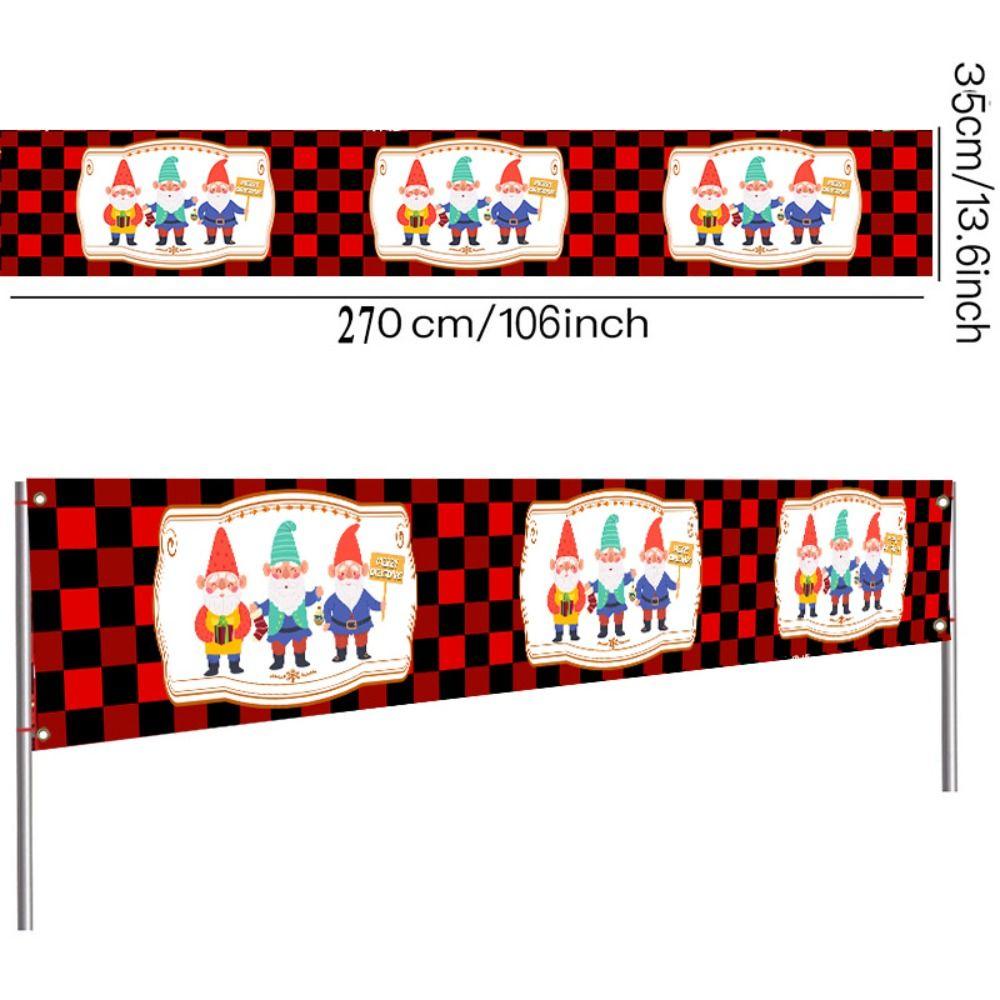 

DIY Рождественский флаг Полиэстер Флаг Баннер Креативный рождественский баннер С Рождеством 3