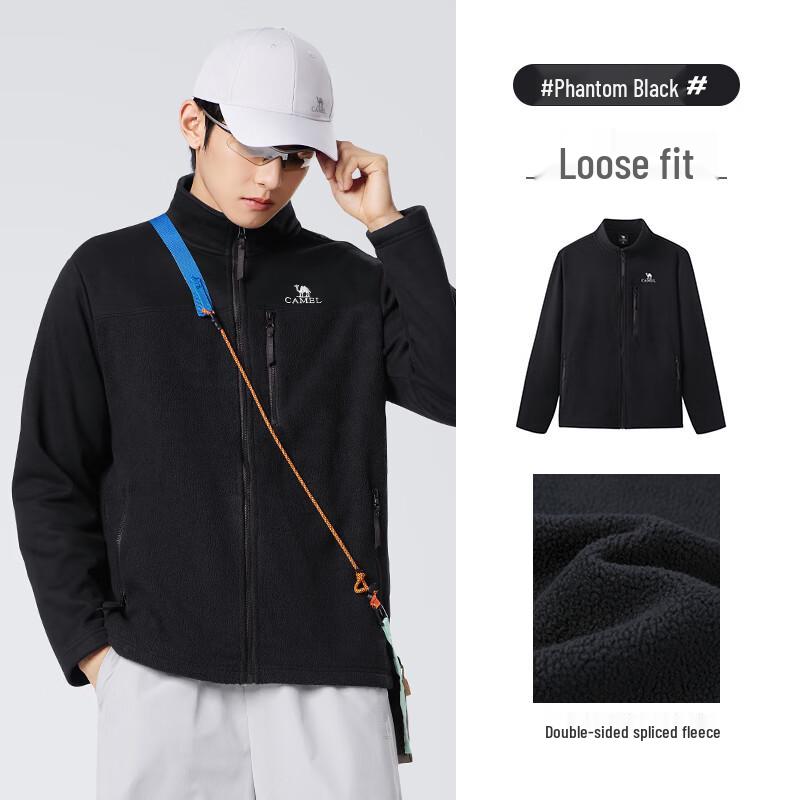 Camel Men's Winter Warm Fleece Jacket