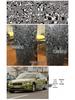 Black & White Zebra Checkered Car Camouflage Wrap Film