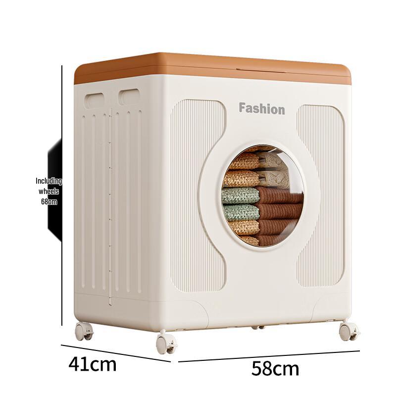 Foldable Clothes Storage Box Organizer
