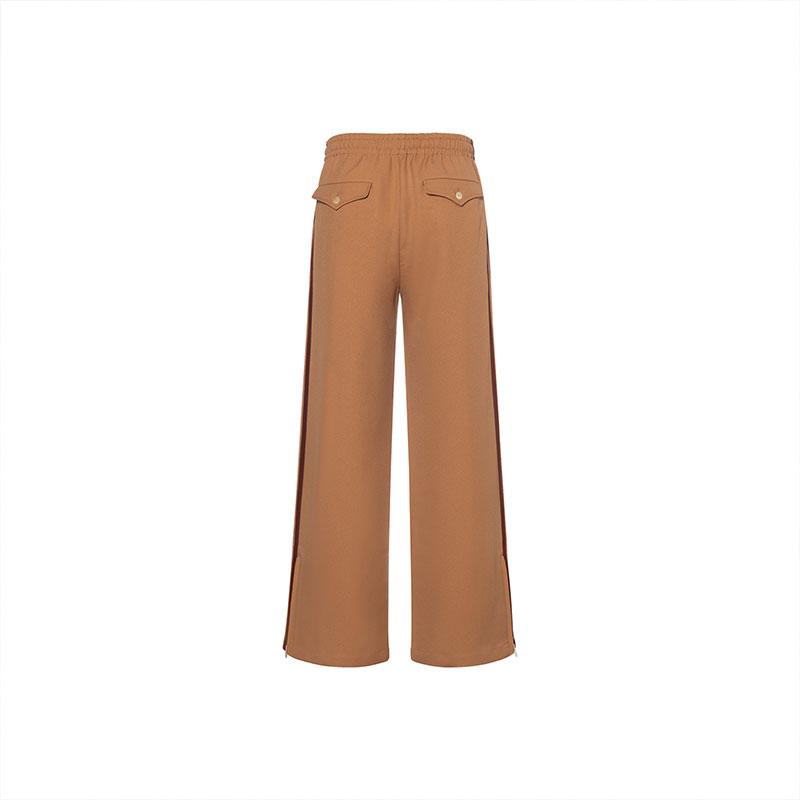 GUCCI x Adidas Originals Knitted Sweatpants Men's Brown 714926-ZAKQ9-2190
