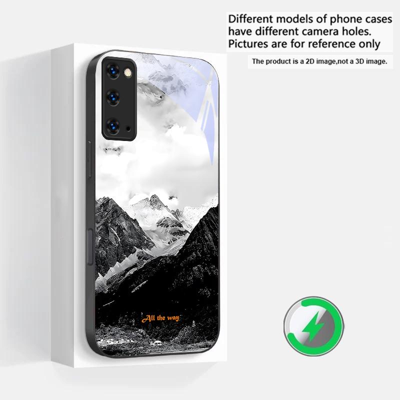 

A lush forest of leaves Suitable For Samsung Galaxy S25 Ultra S20 FE S21 S22+ S23 Plus S24 S26 Edge magnetism Glass Phone Casee Galaxy S23 Ultra