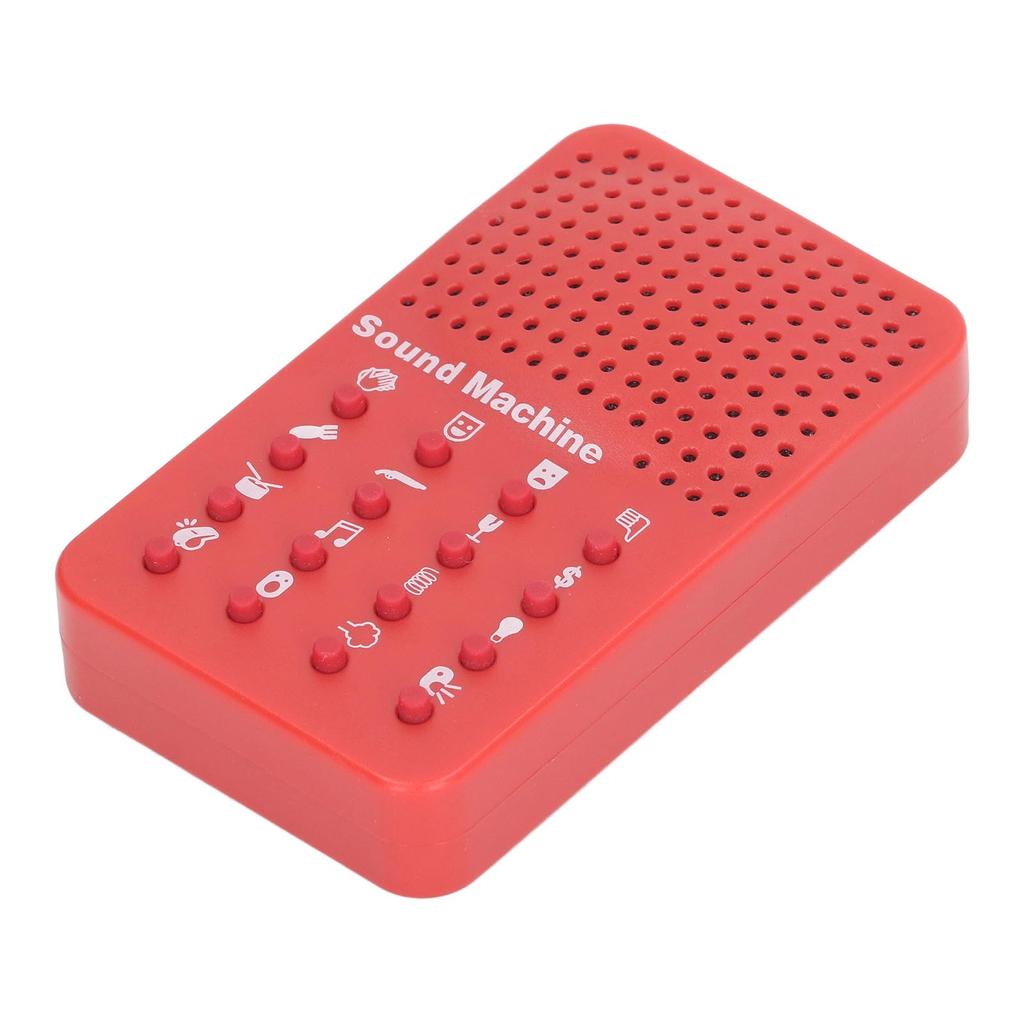 Lustige Geräuschmaschine mit 16 Soundeffekten, tragbares elektronisches Neuheits-lustiges Geräuschemacher-Spielzeug