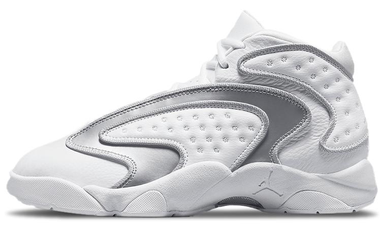 Jordan Og White Metallic Silver Women s CW0907-100 38