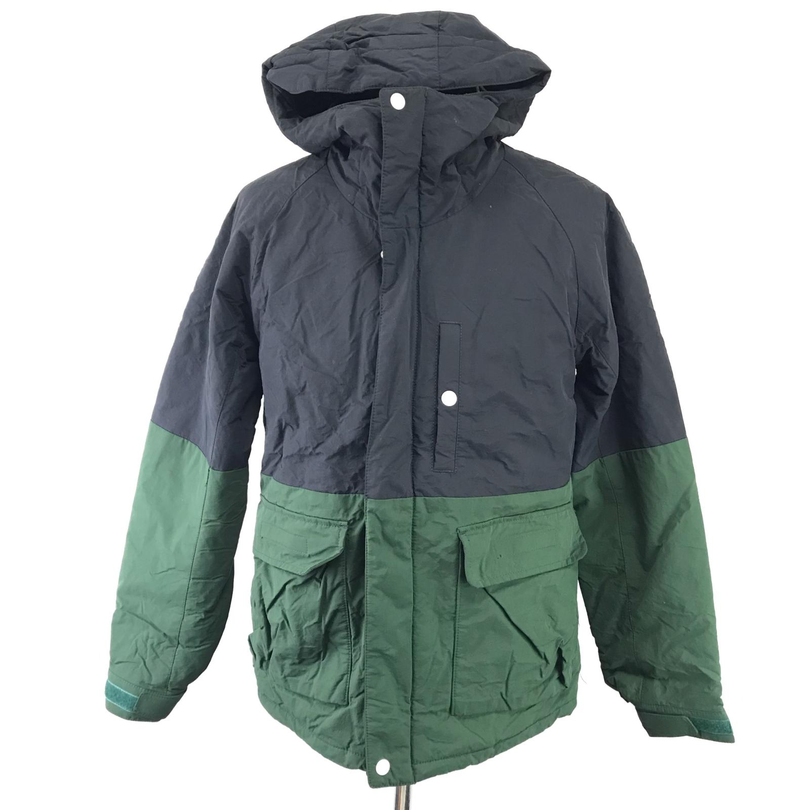 

RAGEBLUE Mountain Parker Men’s M Navy Green Nylon Jacket Outerwear(USED)