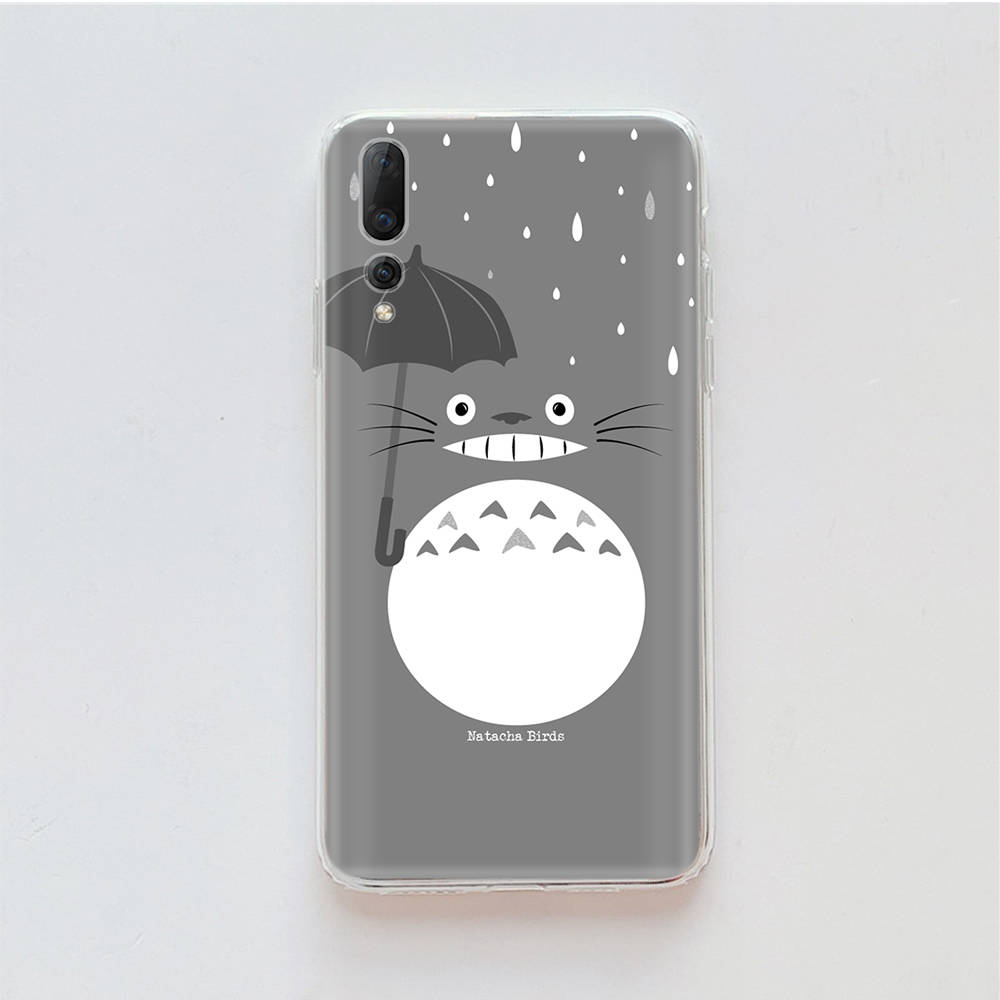 

Прозрачный чехол для Samsung A04 A14 A23 M33 M53 Realme 10 9 C35 C55 VIVO X80 Infinix Hot 30 Note 11 Tecno Spark 8P Pro W-63 Cut Totoro Realme Narzo 50 5g арлекин