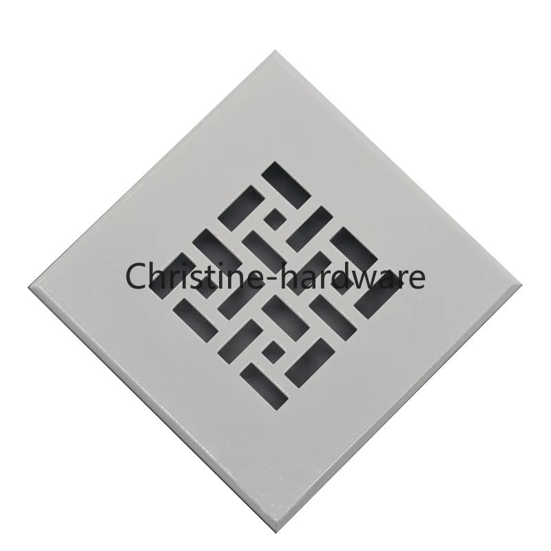 

Rectangular Breathable Mesh Cabinet Grille Shoe Cabinet Air Vent Cover Embedded Refrigerator Oven Heat Sink Cover Grating100*100