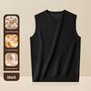 Men's Wool Modal Sweater Vest - Velvet Lined, Warm & Thick for Autumn/Winter