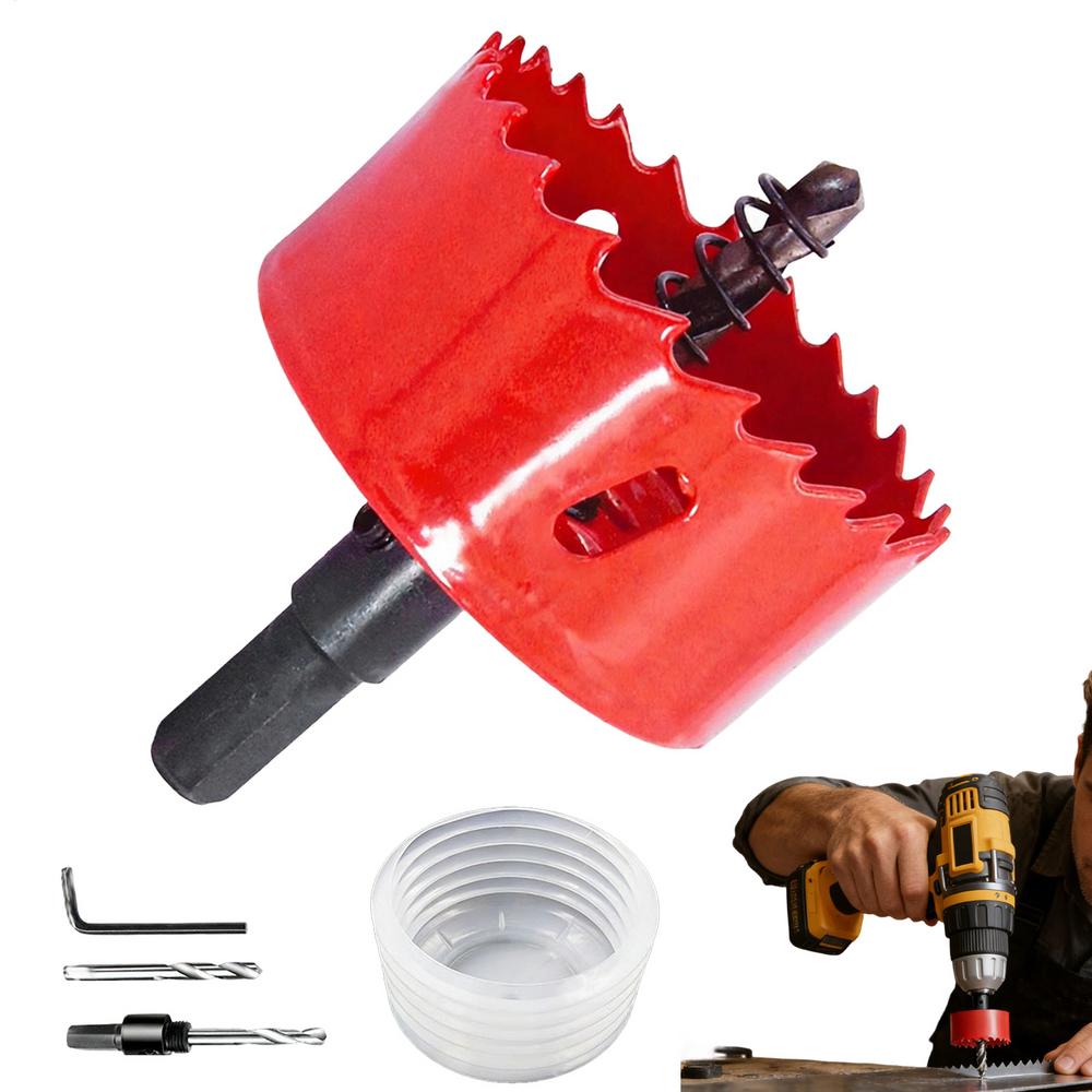 Hole Saw With Dust Collector Hole Drilling Saw Accessories Drill Dust Catcher For Home Improvement Woodworking Metalworking