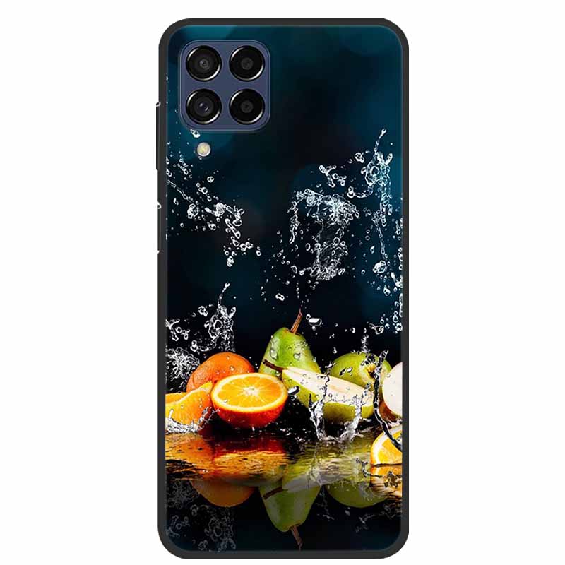 Für Samsung Quantum3 Hülle Blumen TPU Weiches Silikon Rückabdeckung Handyhülle Für Samsung Galaxy Quantum 3 5G Hülle SM-M536S Funda