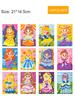 12 Pcs/Set Children's 3D EVA Stickers Kindergarten Boys and Girls Educational Handmade Sticker Paper Craft DIY Material Kit Toy