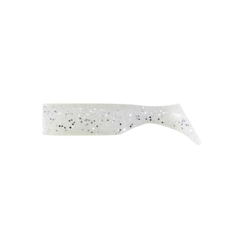 DUO Worm Beach Walker Howl Shad 3-дюйма Жемчужно-белый S
