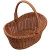 Nagao Washable Bread Oval 01046225 Basket, Shape, 25cm,