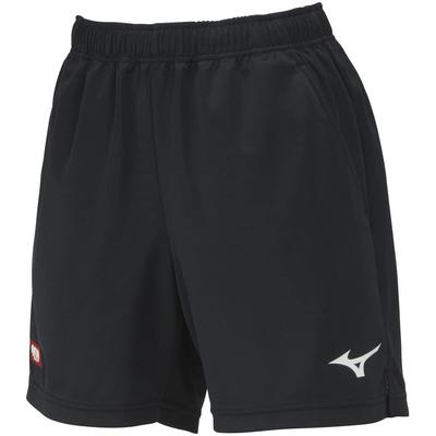 Table Tennis Game JTTA Size L Pants, Moisture-Wicking, Quick-Drying, Certified, 82JBA202, Black,