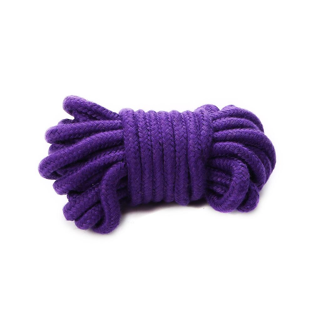5m/10m Sex Slave Bondage Rope Thick Cotton Restraint Erotic Role Play Toys Soft Cotton Rope For Couples Adult Games