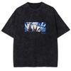 BLEACH T Shirt Manga Kurosaki Ichigo Print Tshirt Men Unisex Clothes Vintage Washed Streetwear Short Sleeve Cotton Tee Shirt