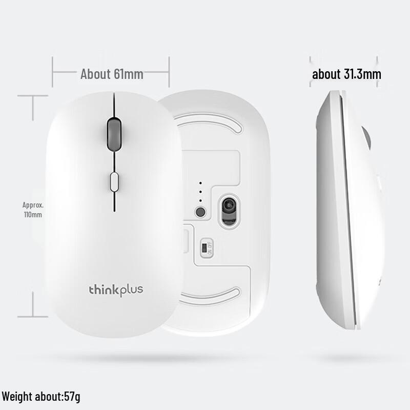 Lenovo M20 2.4G Wireless Office Mouse