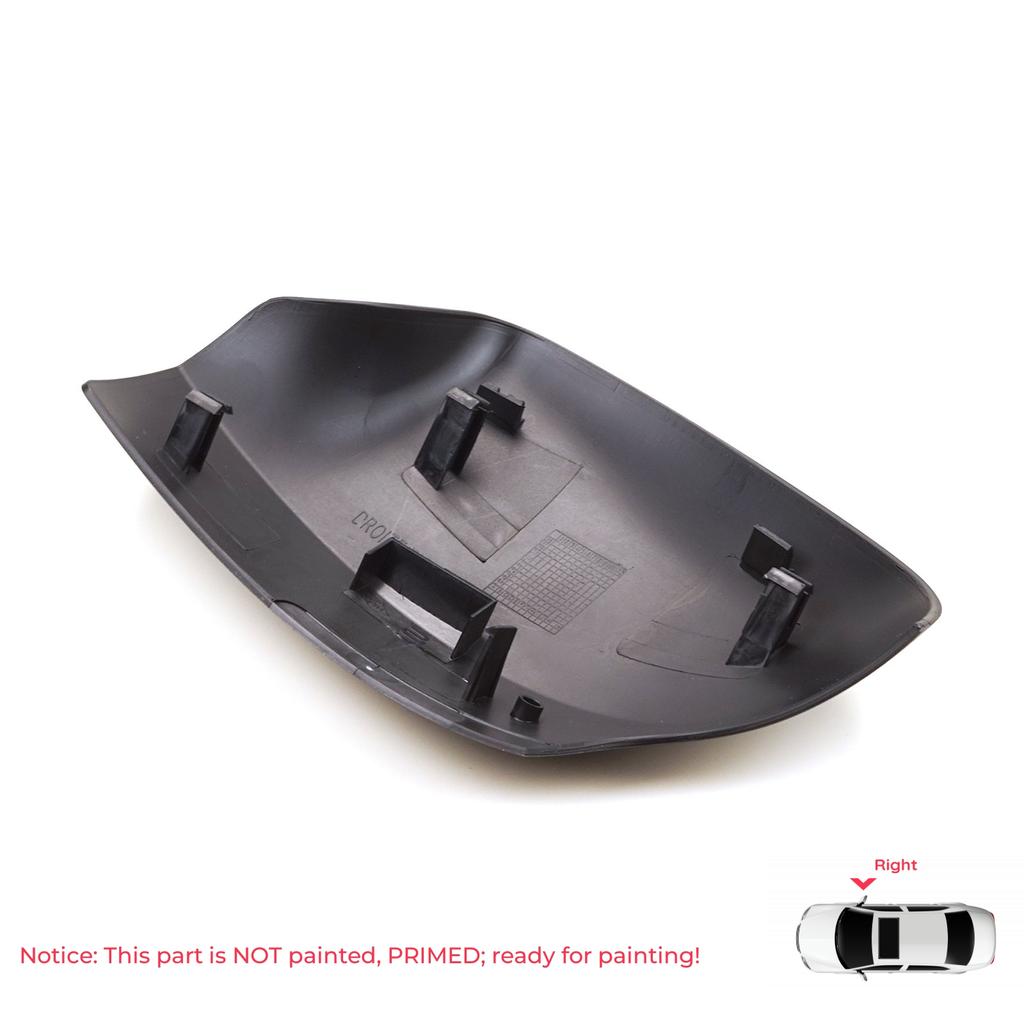 ESC Autoteile ESP1102-2 Seitenrückspiegelschale fürs Auto, Schädelkappe, Abdeckung rechts 963741273R für Renault Symbol 3