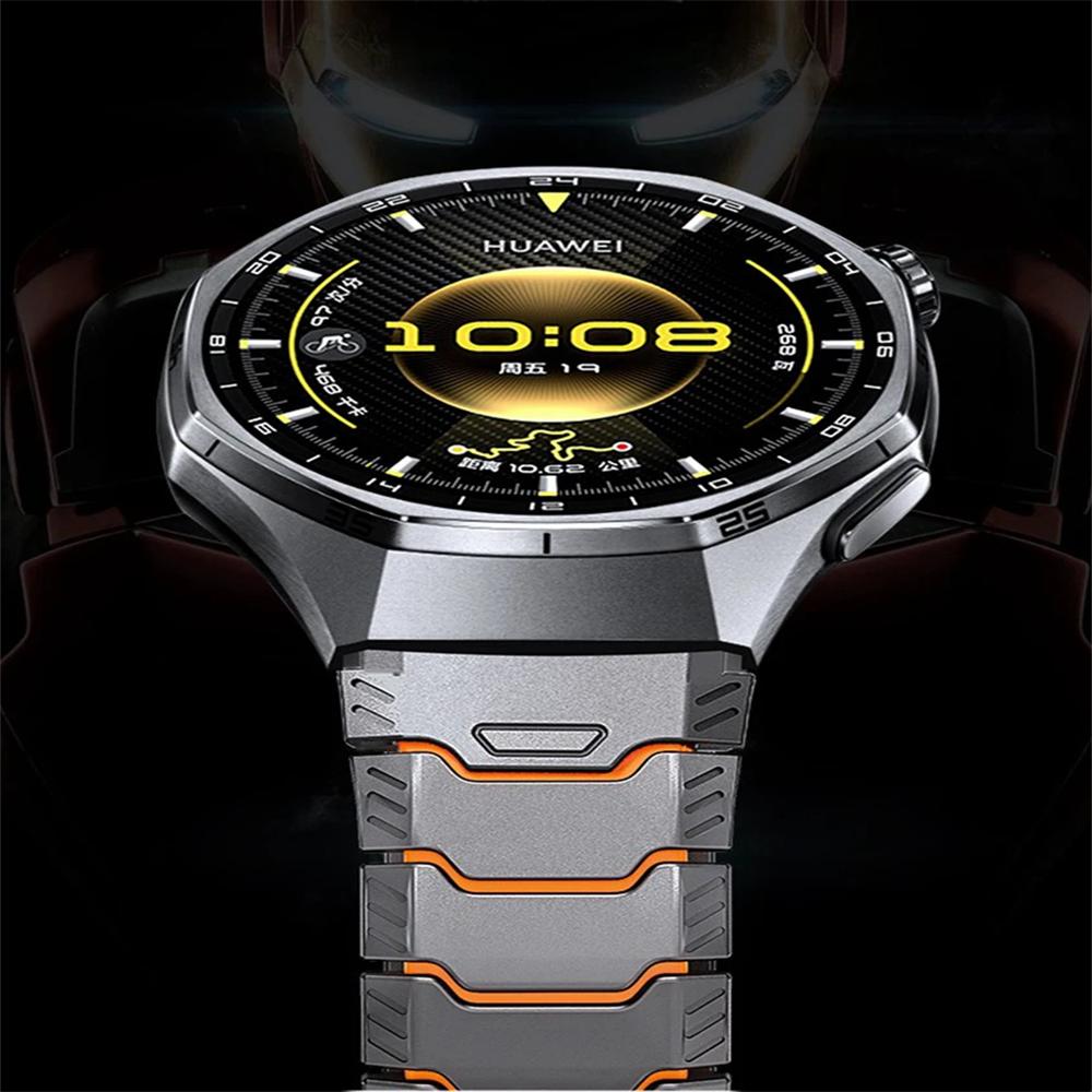 22mm Universal Titanium Silicone Magnetic Band for Huawei Watch GT6/5/4 Pro Strap for Xiaomi Watch GTR 3/4/Pro/Haylou