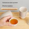 Minna Disposable Thickened Rice Husk Teacups