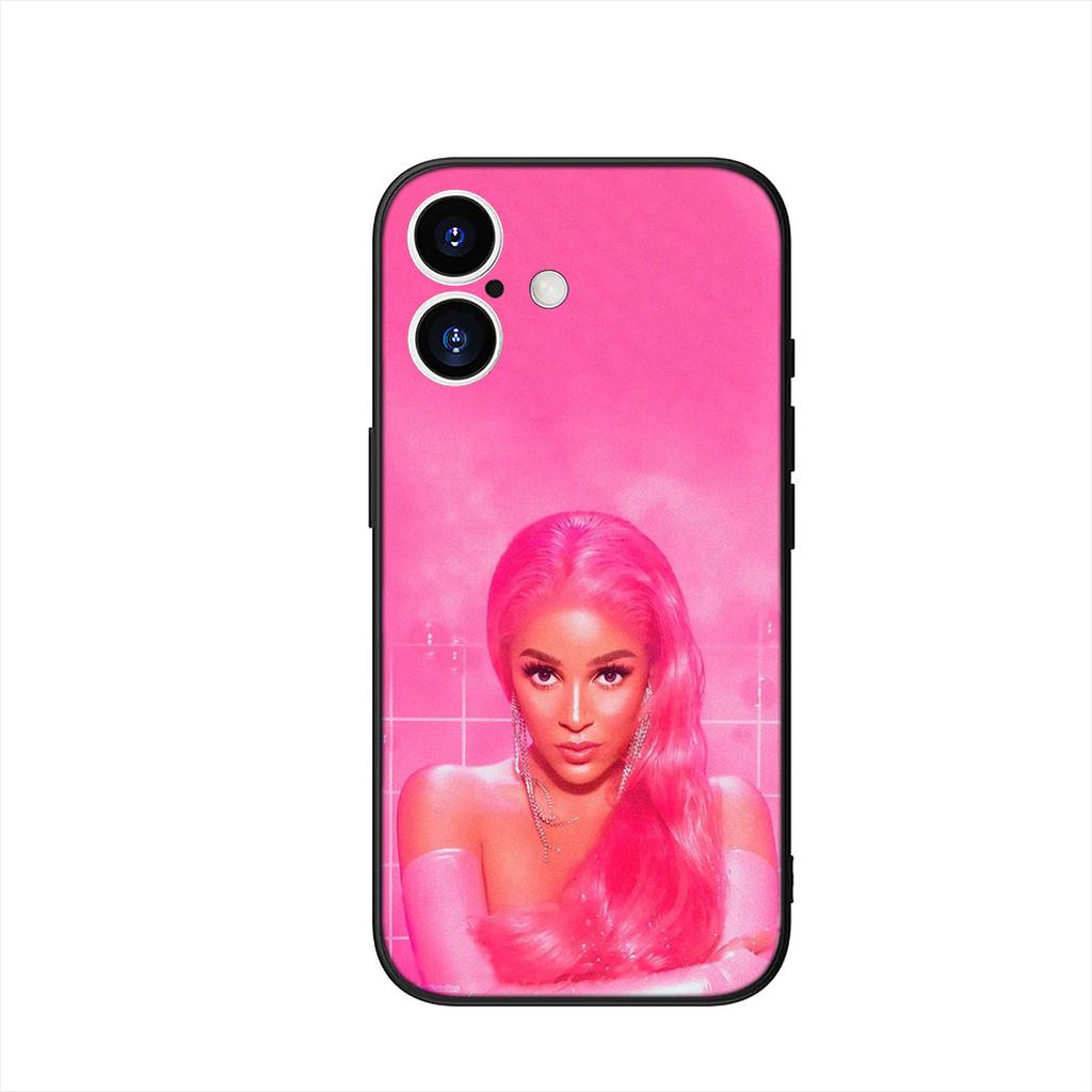 Phone Cover for Samsung Galaxy A55 A54 A25 A36 A17 A26 A35 A33 A34 A14 A37 S8 S9 S20 S21 FE S10 Plus Case Doja Cat Casing