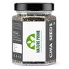 Nature Prime semínka chia 250 g | semínka chia pro hubnutí | Omega-3 semínka k jídlu | Bez GMO a bohatá na vlákninu (Balení v zavařovacích sklenicích)