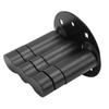 Gas Can Mount RX DLX PM Black Electrophoretic Coating Strong Strength Fuel Container Mount for Motorcycle