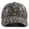 New Style Women's Vintage Distressed Baseball Cap Leopard Print Ripped Sun Hat Casual Streetwear Outdoor Cap