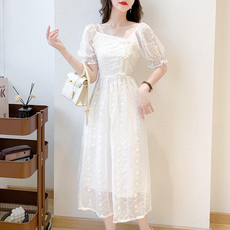 

Mokana Gentle Fairy Short-Sleeve A-Line Dress M