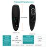 Voice Remote Control Gyroscope Backlight 2.4G Wireless Controller USB 17 Keys Smart Replacement Battery Operated for Office