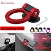 Car Tow Decoration ABS Car Styling Trailer Hooks Sticker Decoration Rear Front Trailer Simulation Racing Vehicle Towing Hook