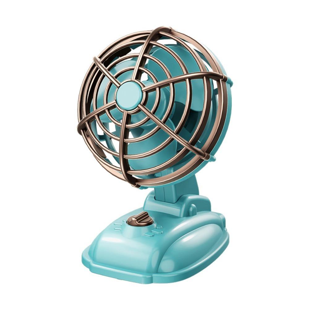 

Rotatable Desk Fan Desktop Cooling Fan Portable Mini Fans Office синій