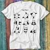 Panda Striking Different Yoga Poses T Shirt Top Tee 461